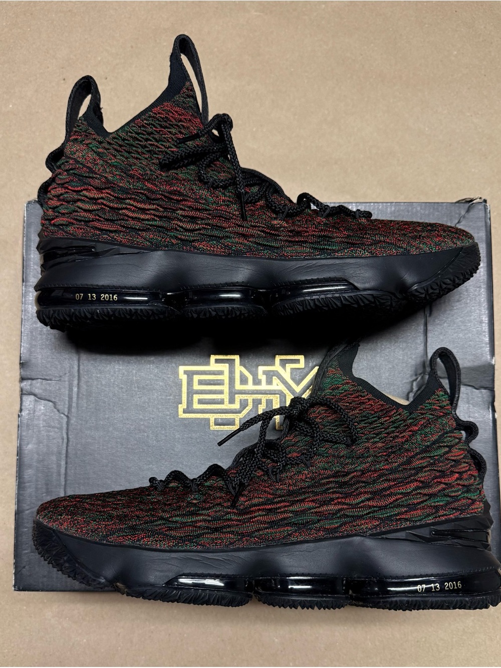 Nike Air Lebron 15 XV BHM men’s size 13 basketball shoes Rare NEW!